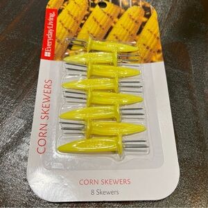 Corn Cob Skewers Cob Holders Pack Of 8